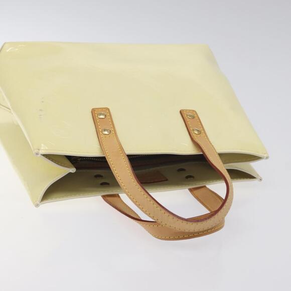 LOUIS VUITTON Monogram Vernis Reade PM Hand Bag Perle M91336 - Picture 6 of 16